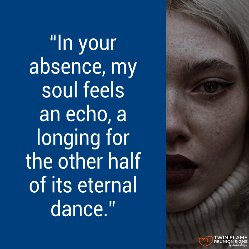 Missing your twin flame